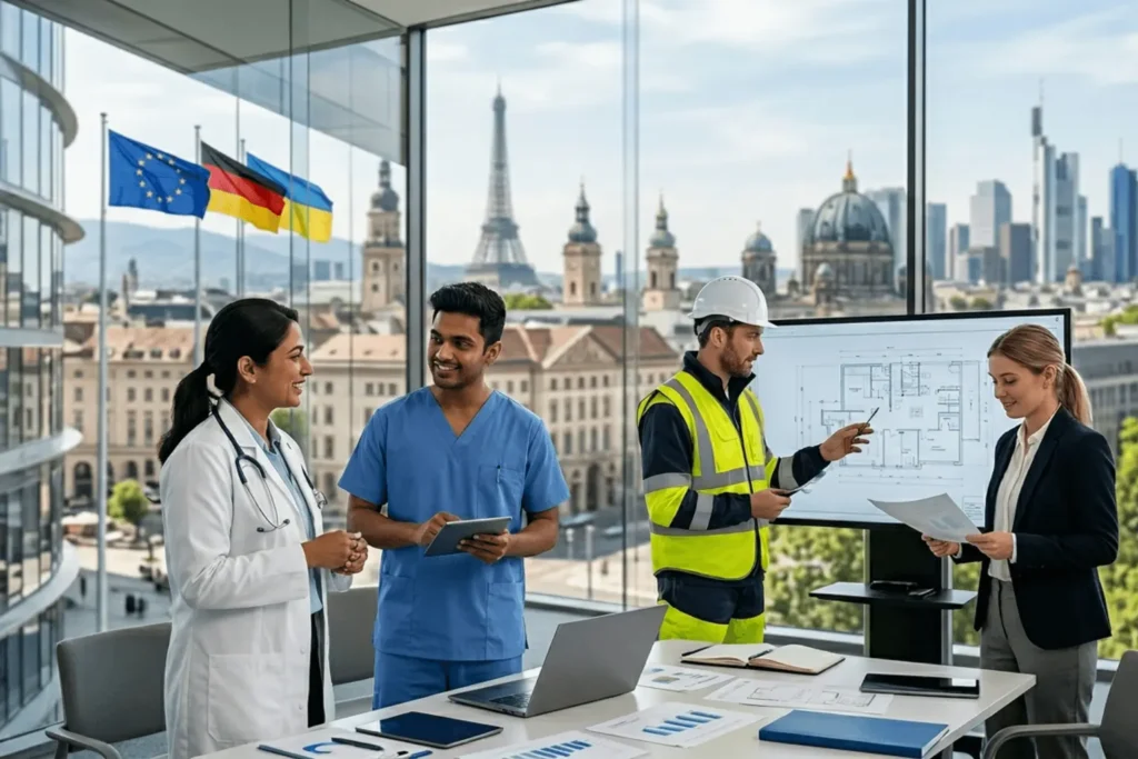 Ausbildung program Germany earn while learn vocational training